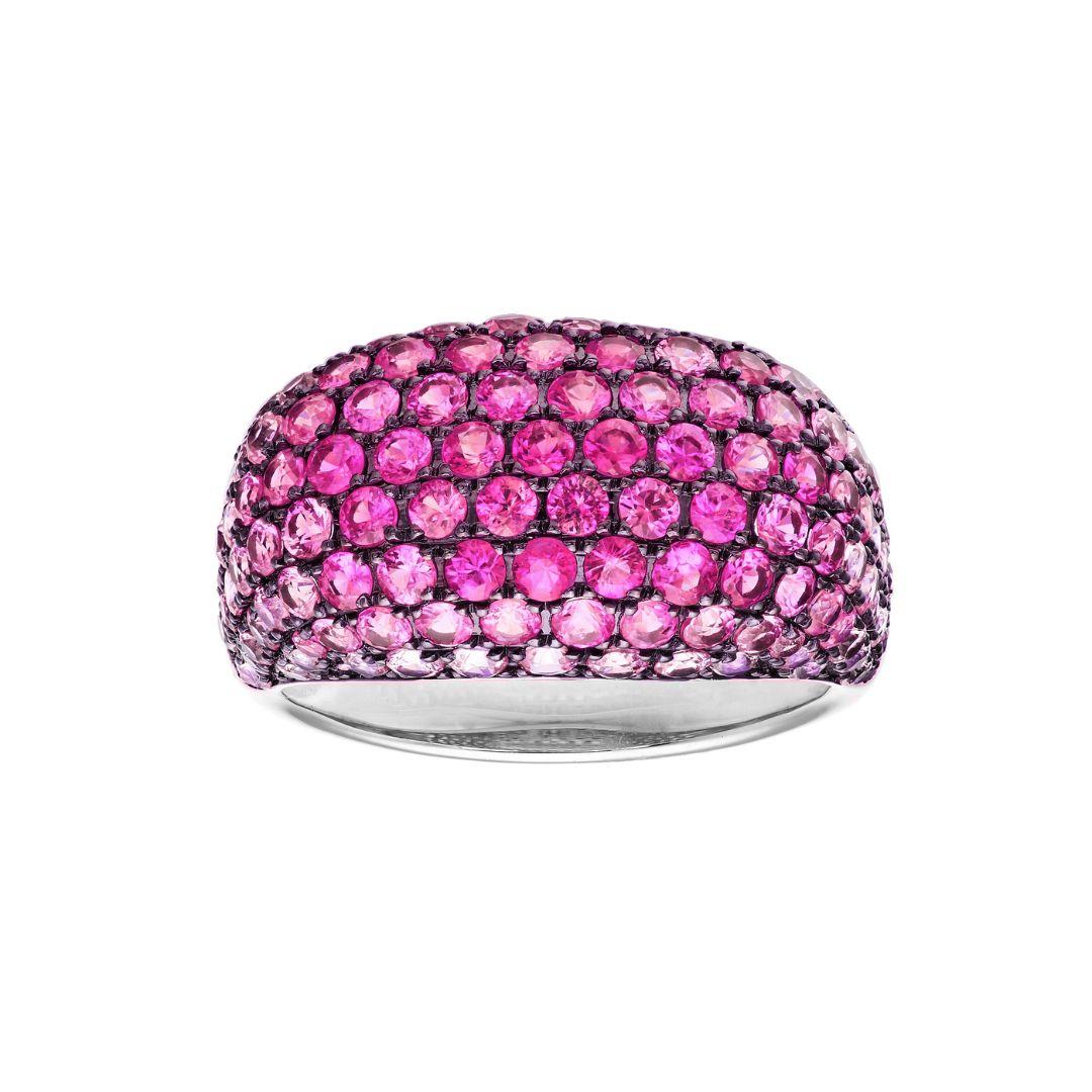 18K White Gold
Pink Sapphire- 3.92 Cts
