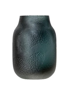 Rückl Hand-Cut Crystal Glass Vase "Meret" Green