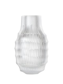Rückl Hand-Cut Crystal Glass Vase "Rei" Clear