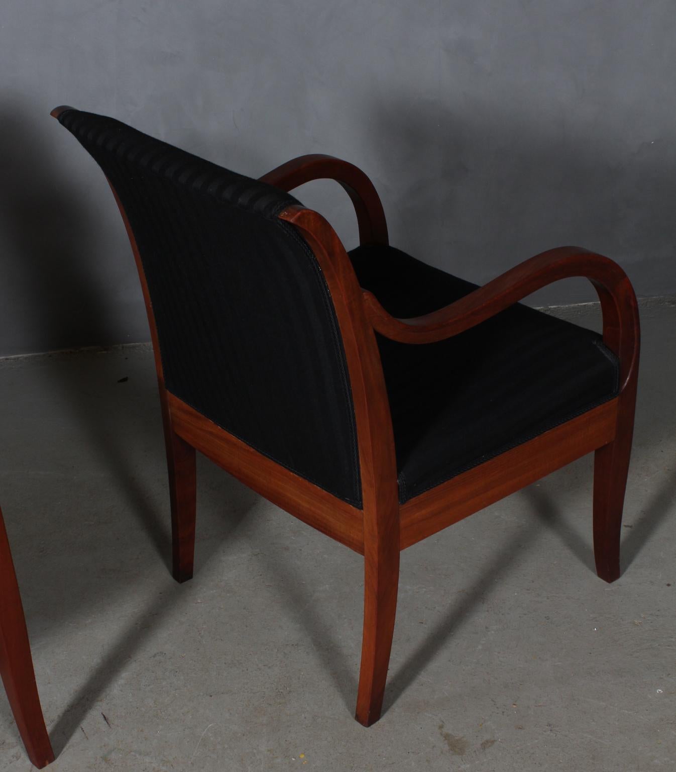 Mid-20th Century Rud Rasmussen Pair of Lounge Chairs