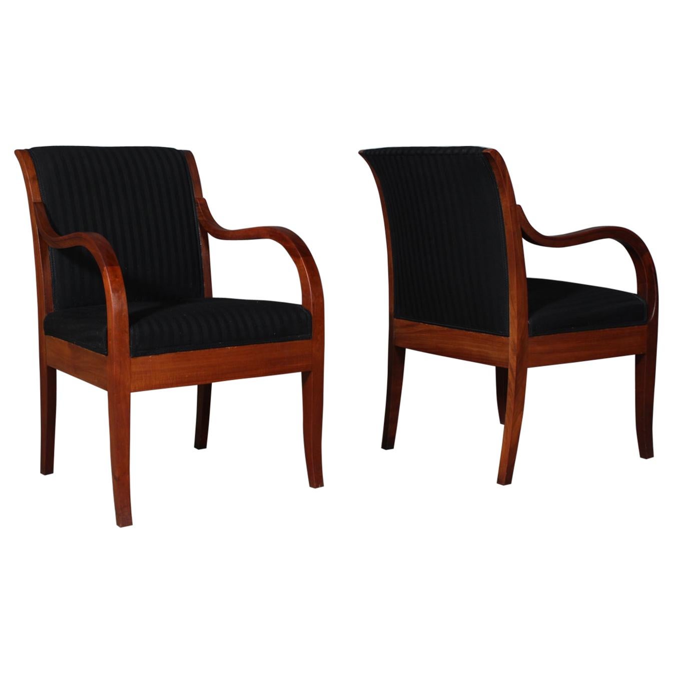 Rud Rasmussen Pair of Lounge Chairs