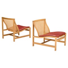 Rud Thygesen and Johnny Sorensen "King" lounge chairs, pair for Botium, Denmark