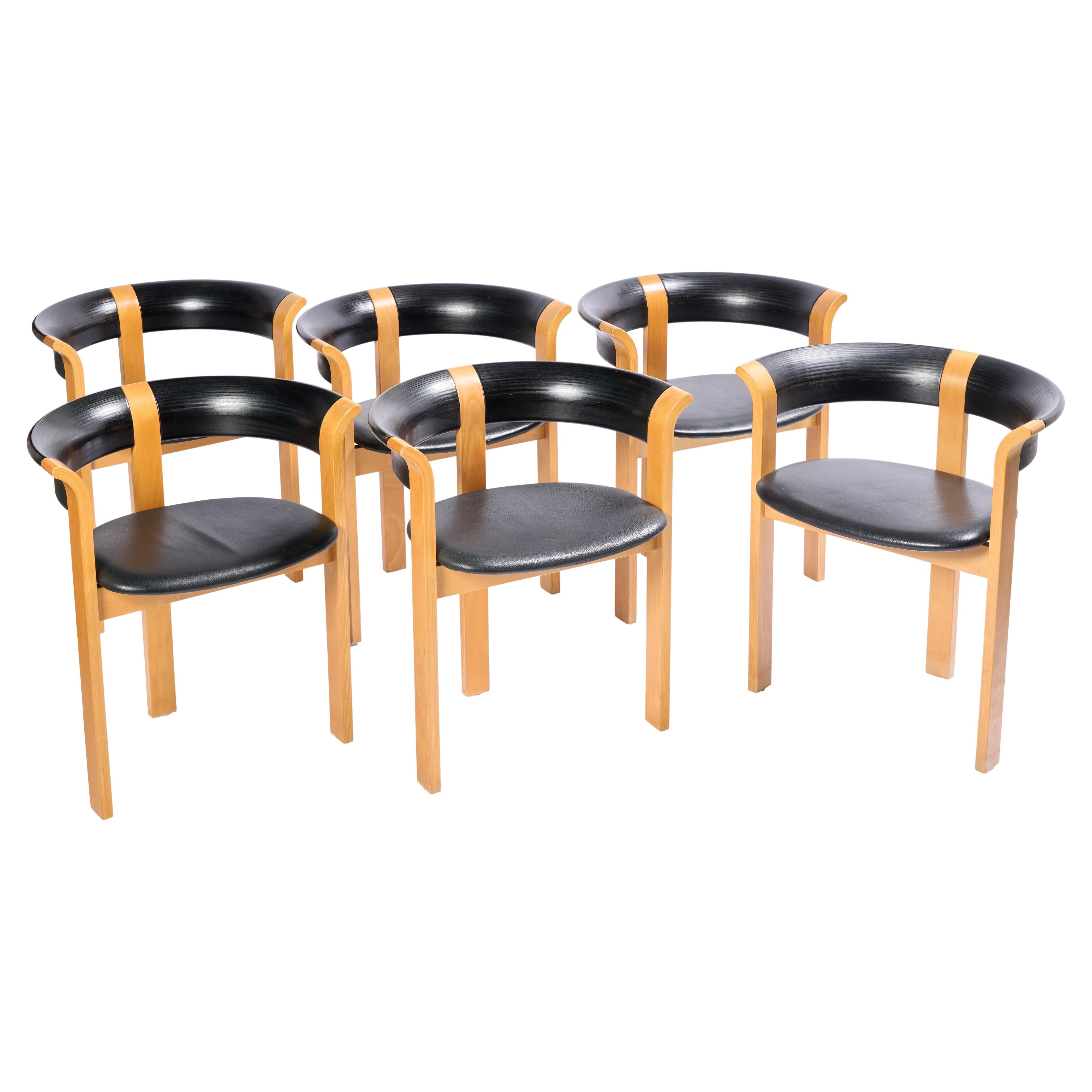 Rud Thygesen and Johnny Sørensen Dining Chairs for Magnus Oleson, set of 6