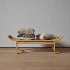 Rud Thygesen Ashwood and Cane Bench