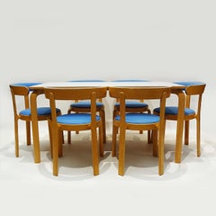 Rud Thygesen Danish Bentwood Compact Dining Set in the Style of Alvar Aalto