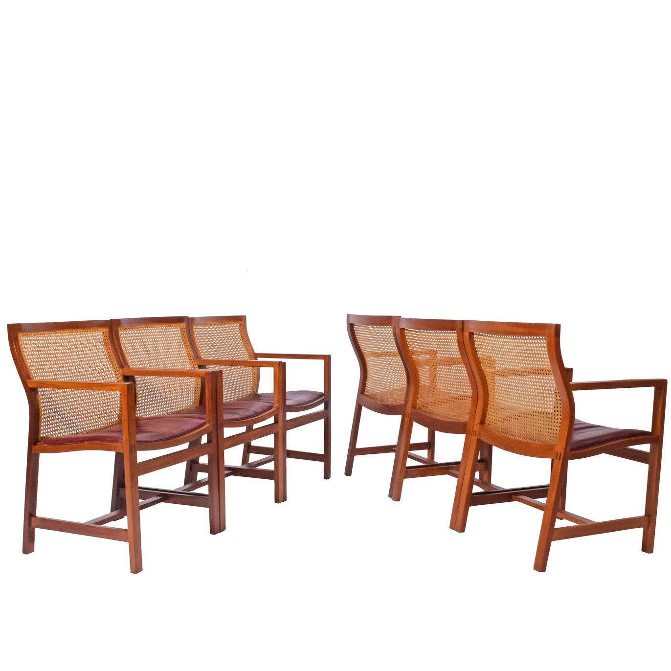 Rud Thygesen & Johnny Sorensen Six Armchairs for Botium