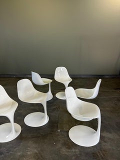 Rudi Bonzanini chairs for Tecnosalotto, Italy, 1970s