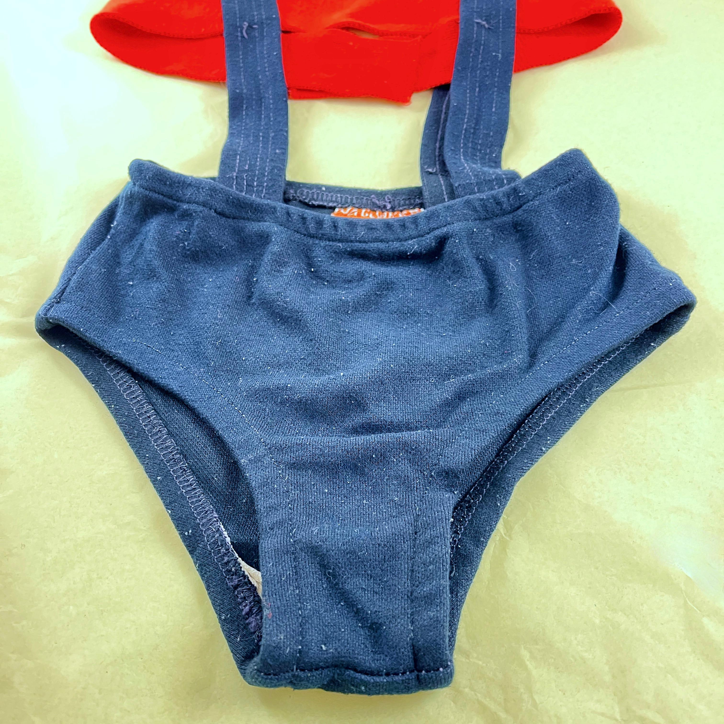 Rudi Gernreich Girls Knit Monokini Bandeau Top Bathing Suit, circa 1964 For Sale 3