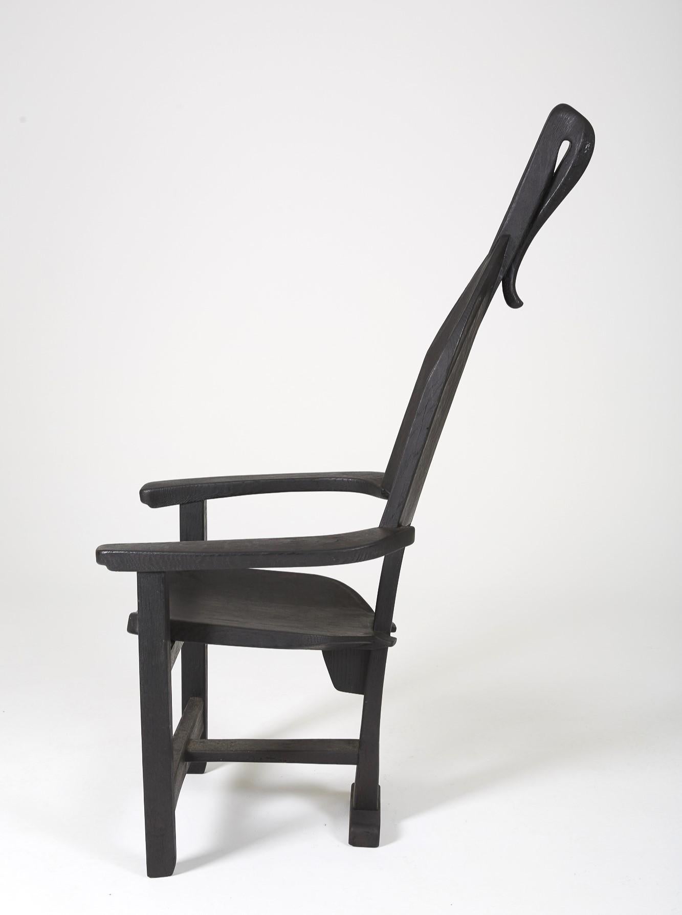Rudi Muth armchair In Good Condition For Sale In PARIS, FR