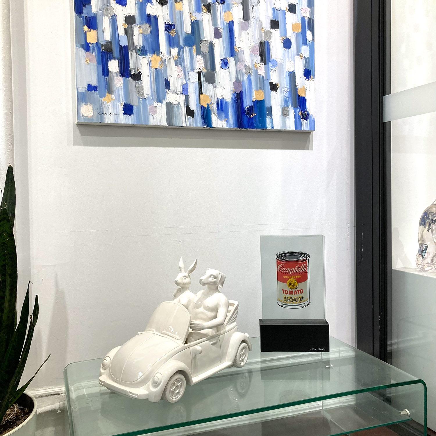 Sculpture en verre 3D « Campbell's Tomato Soup » d'après Andy Warhol en vente 16