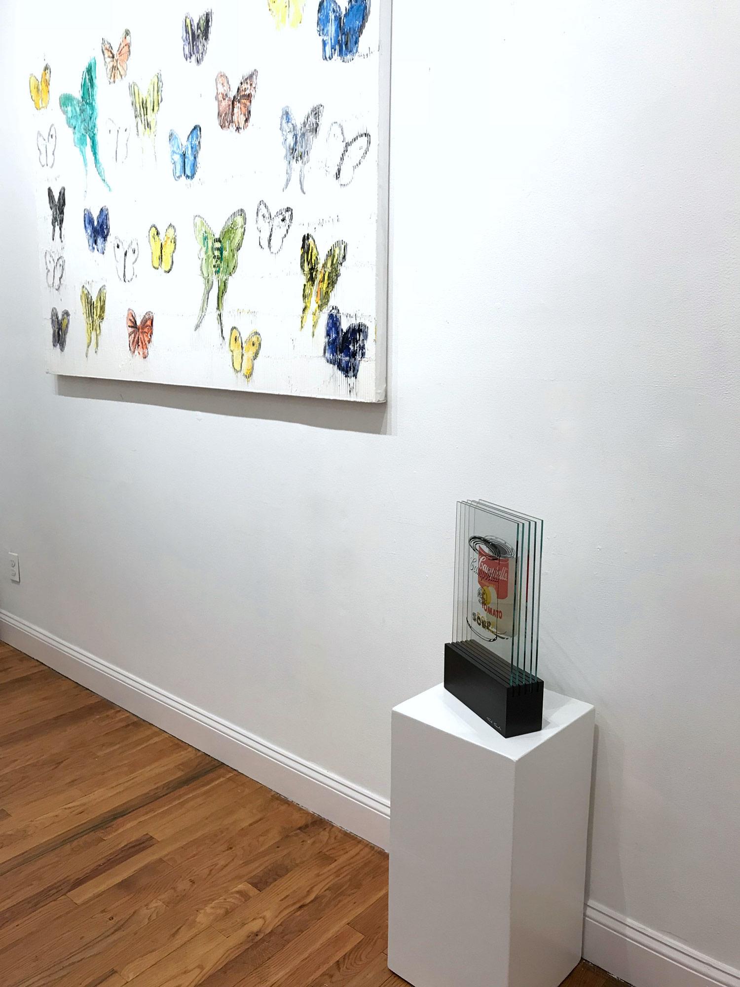 Sculpture en verre 3D « Campbell's Tomato Soup » d'après Andy Warhol en vente 14