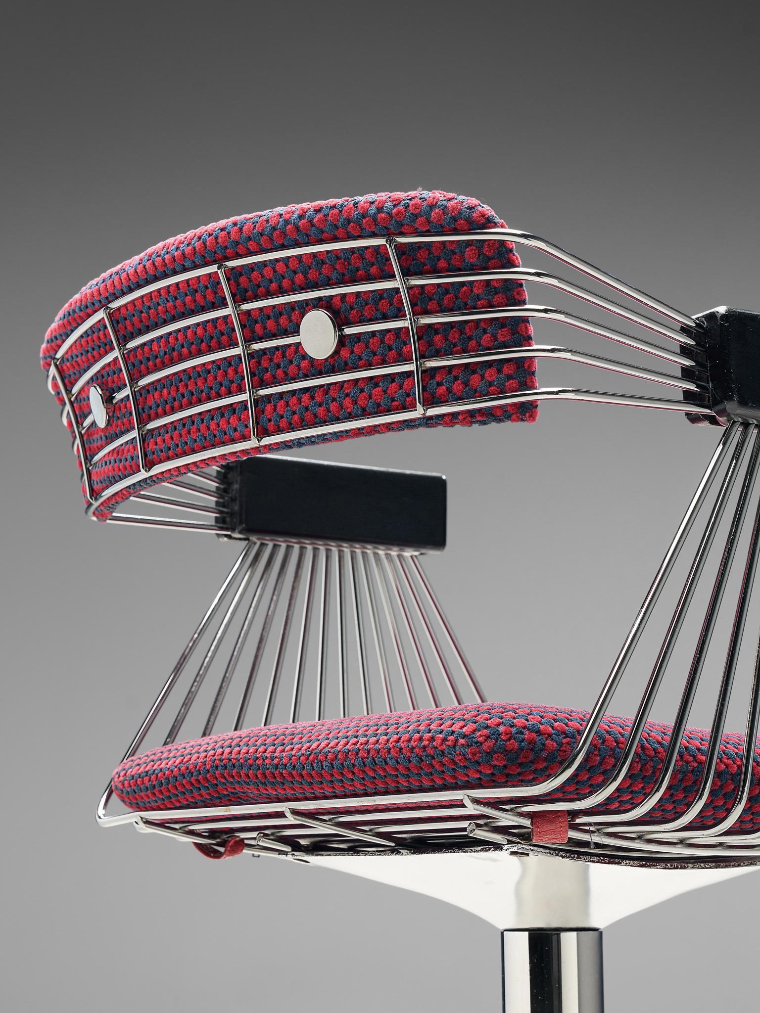 Rudi Verelst Twelve Chromed 'Delta' Chairs 1