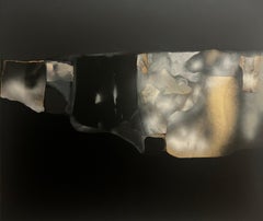 "Lumen" Rudolf Baranik, 1975 Political Abstract Imagery Collage Composition