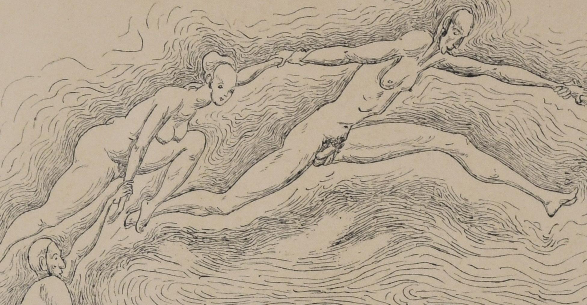 Kreis des Lebens – Print von Rudolf Bauer