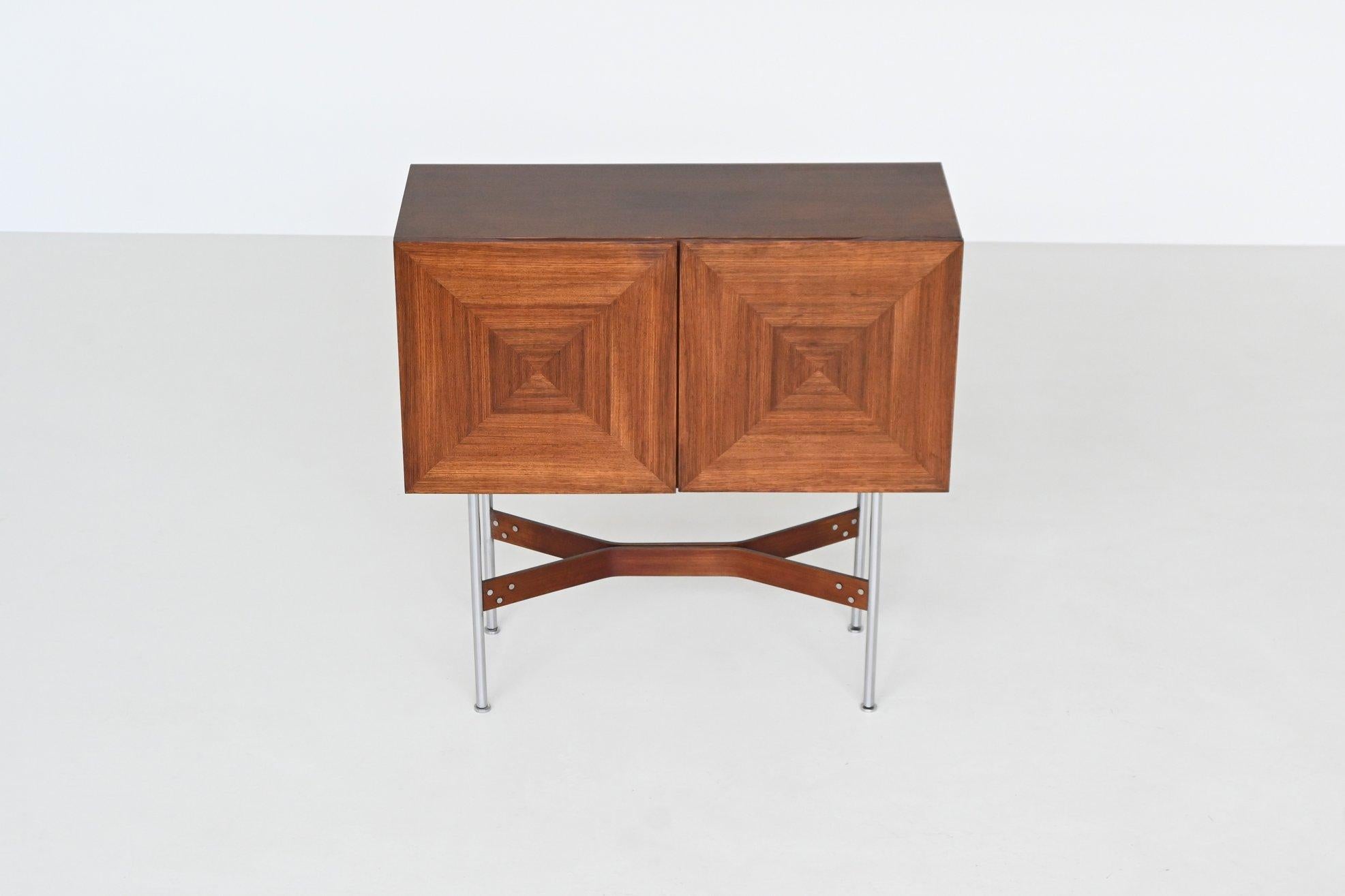 Rudolf Bernd Glatzel Barschrank aus Palisanderholz Fristho Niederlande 1956 im Angebot 11