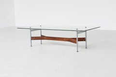 Rudolf Bernd Glatzel coffee table in rosewood Fristho The Netherlands 1962
