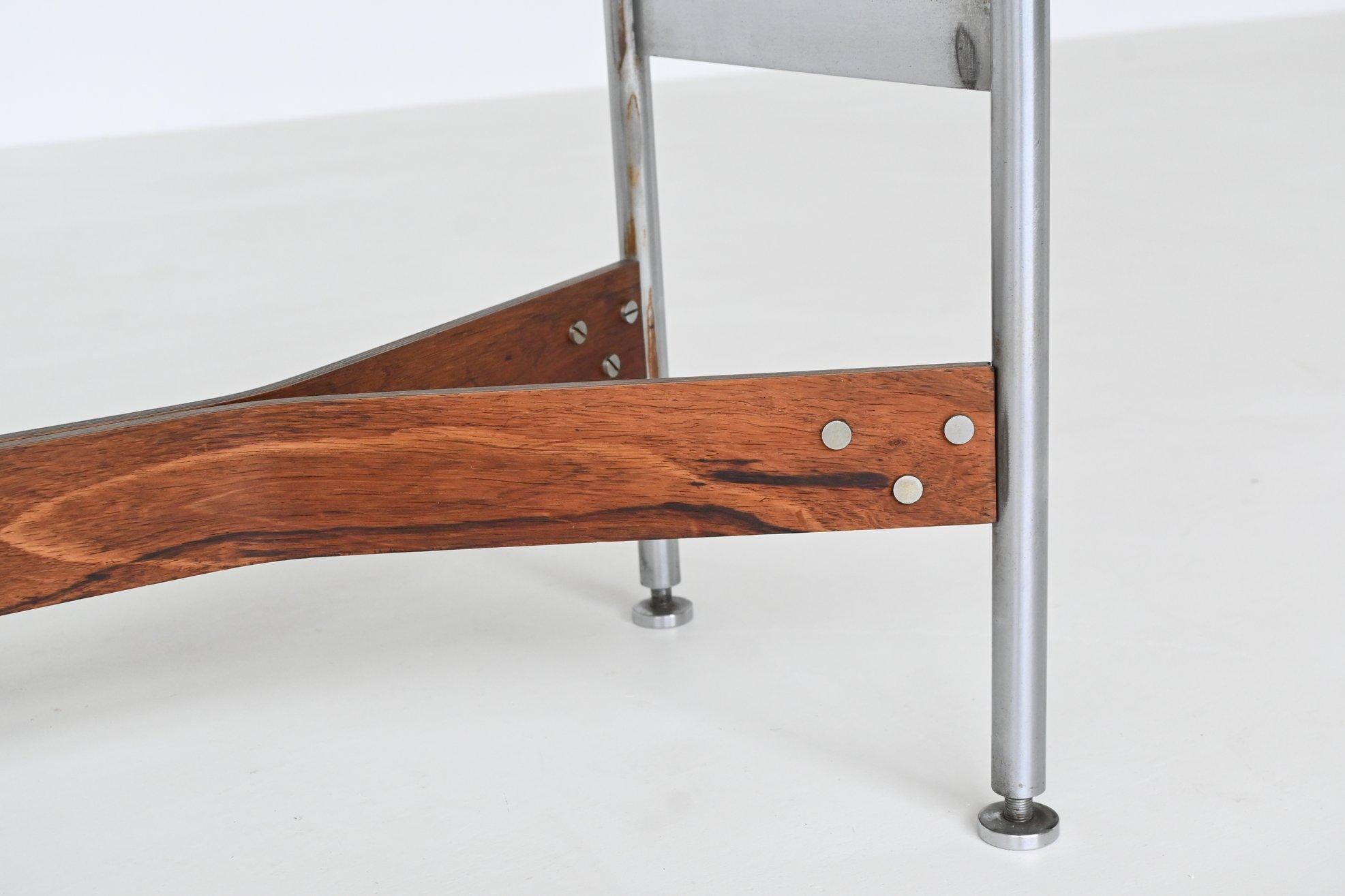 Rudolf Bernd Glatzel coffee table in rosewood Fristho The Netherlands 1962 For Sale 2