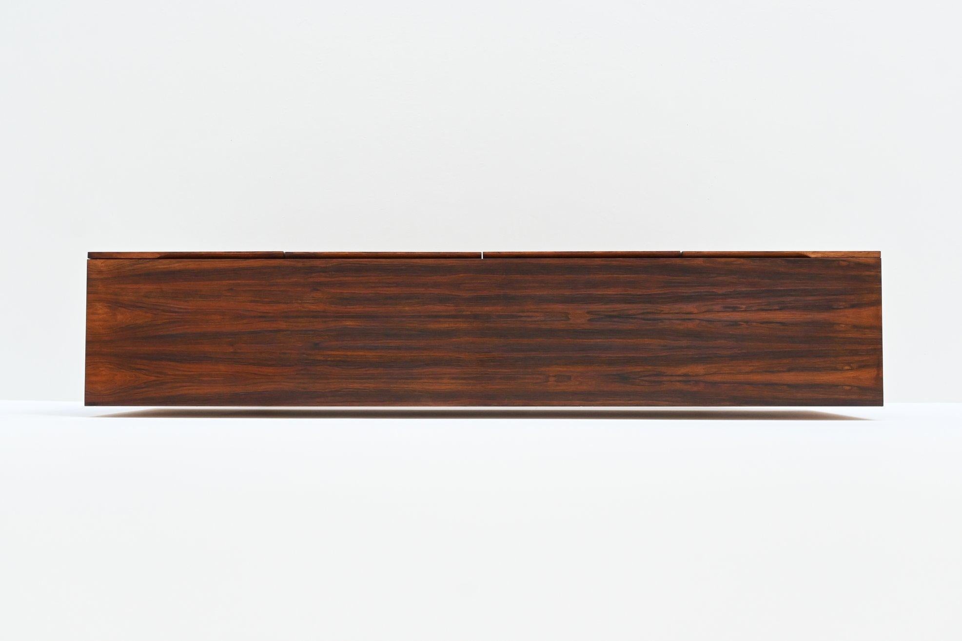 Rudolf Bernd Glatzel GLR-230 sideboard in rosewood Fristho Netherlands 1962 10