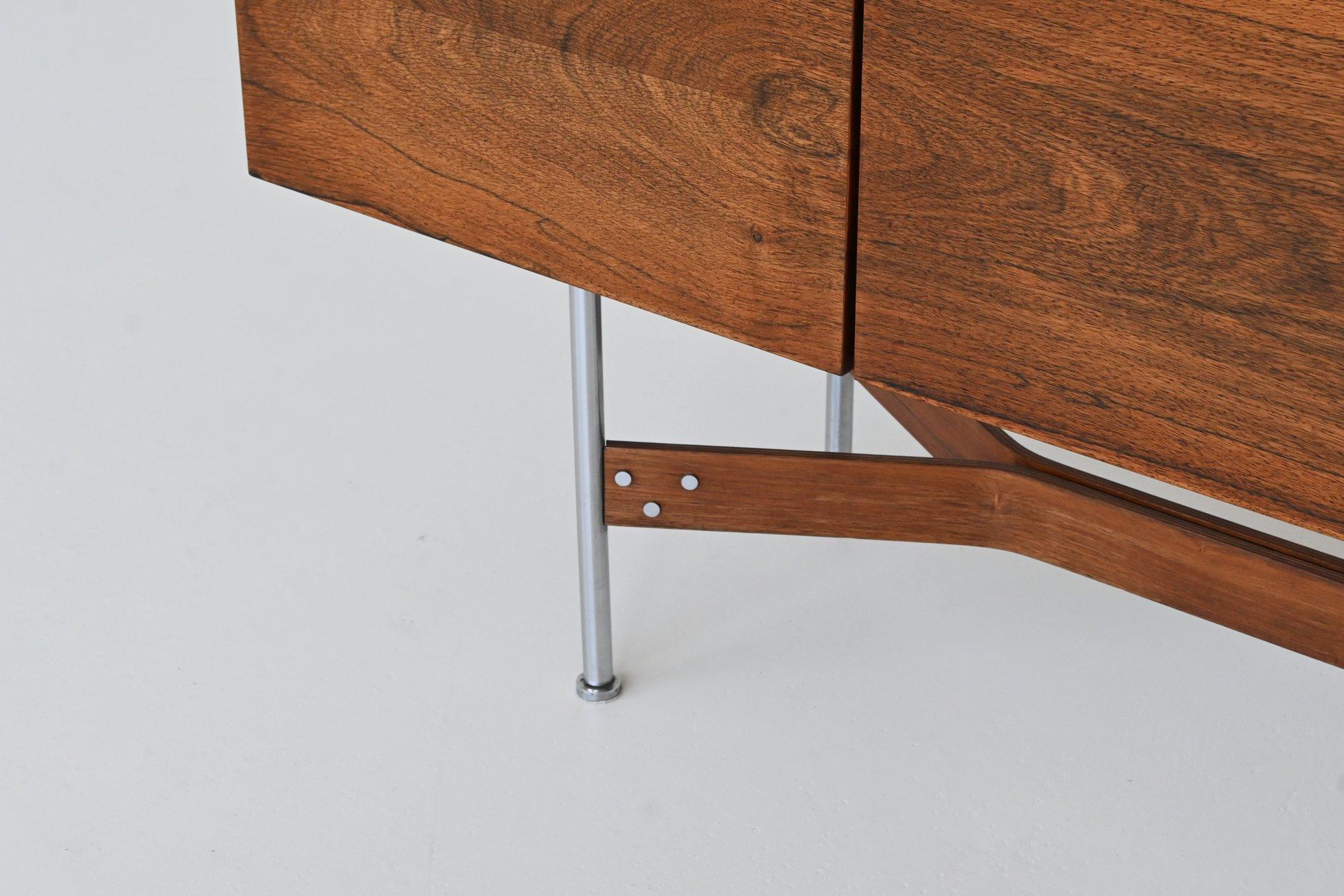 Rudolf Bernd Glatzel GLR-230 sideboard in rosewood Fristho Netherlands 1962 2
