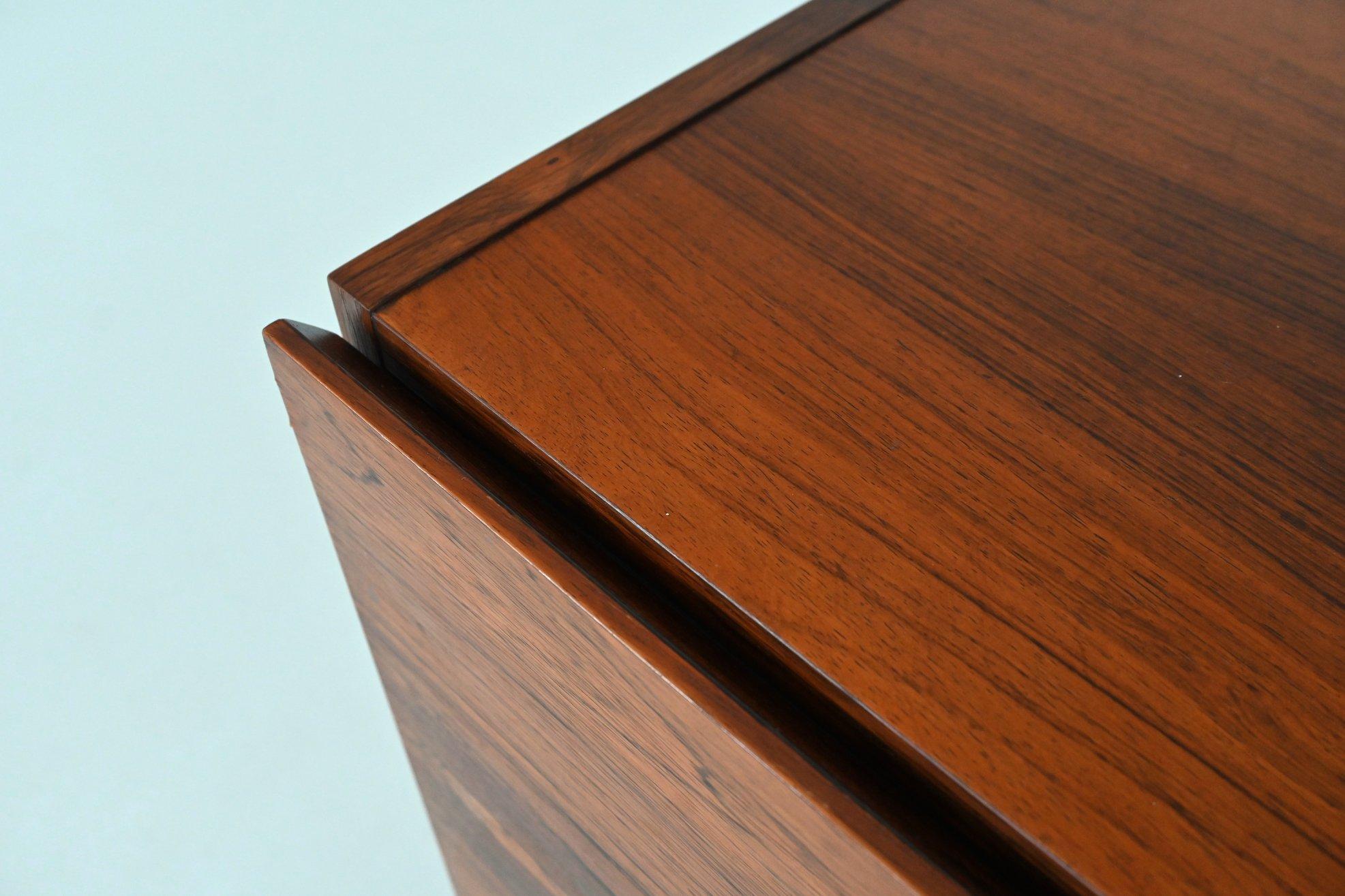 Rudolf Bernd Glatzel rosewood bar cabinet Fristho The Netherlands 1956 For Sale 9