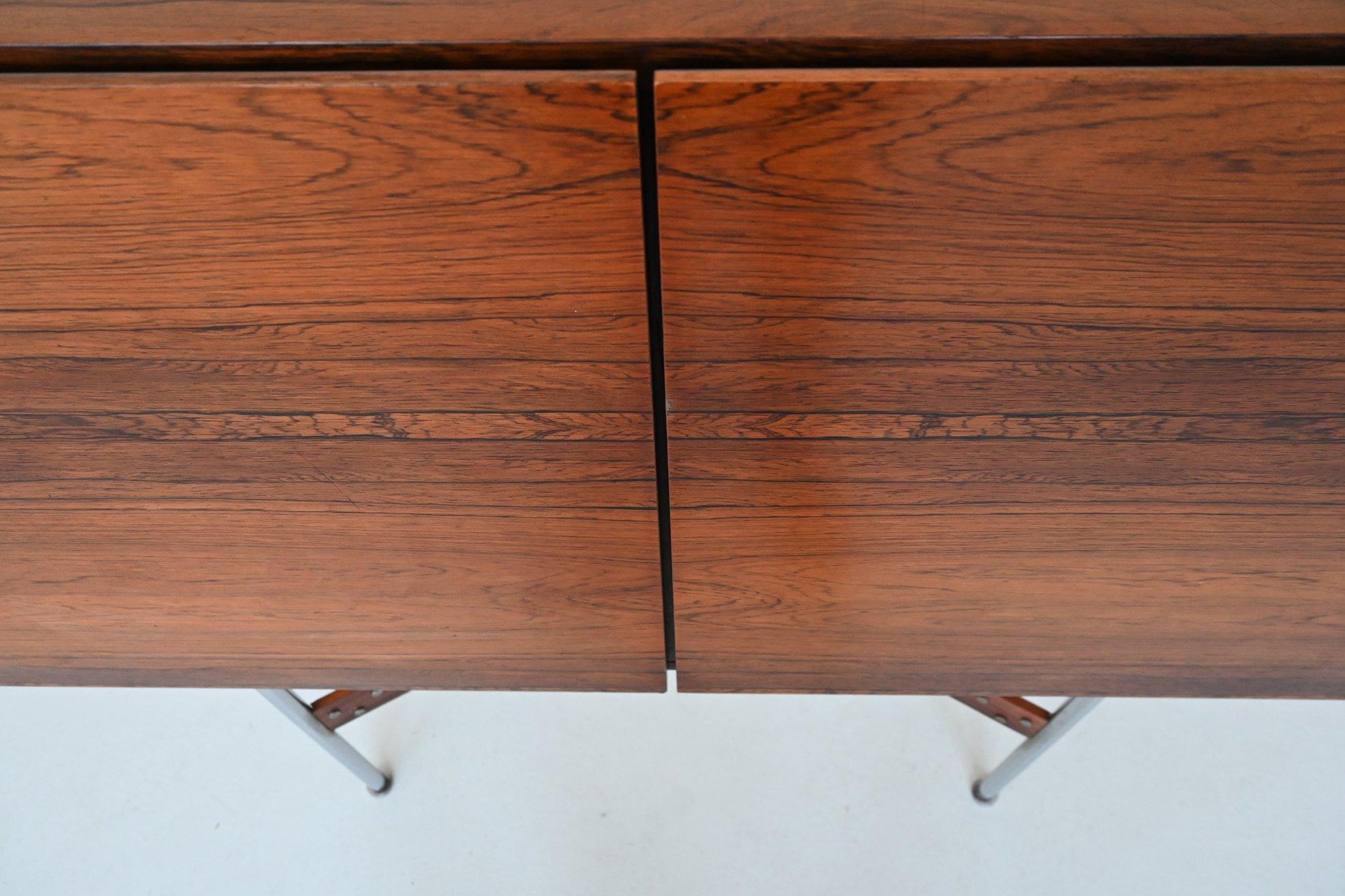 Rudolf Bernd Glatzel rosewood bar cabinet Fristho The Netherlands 1956 For Sale 10