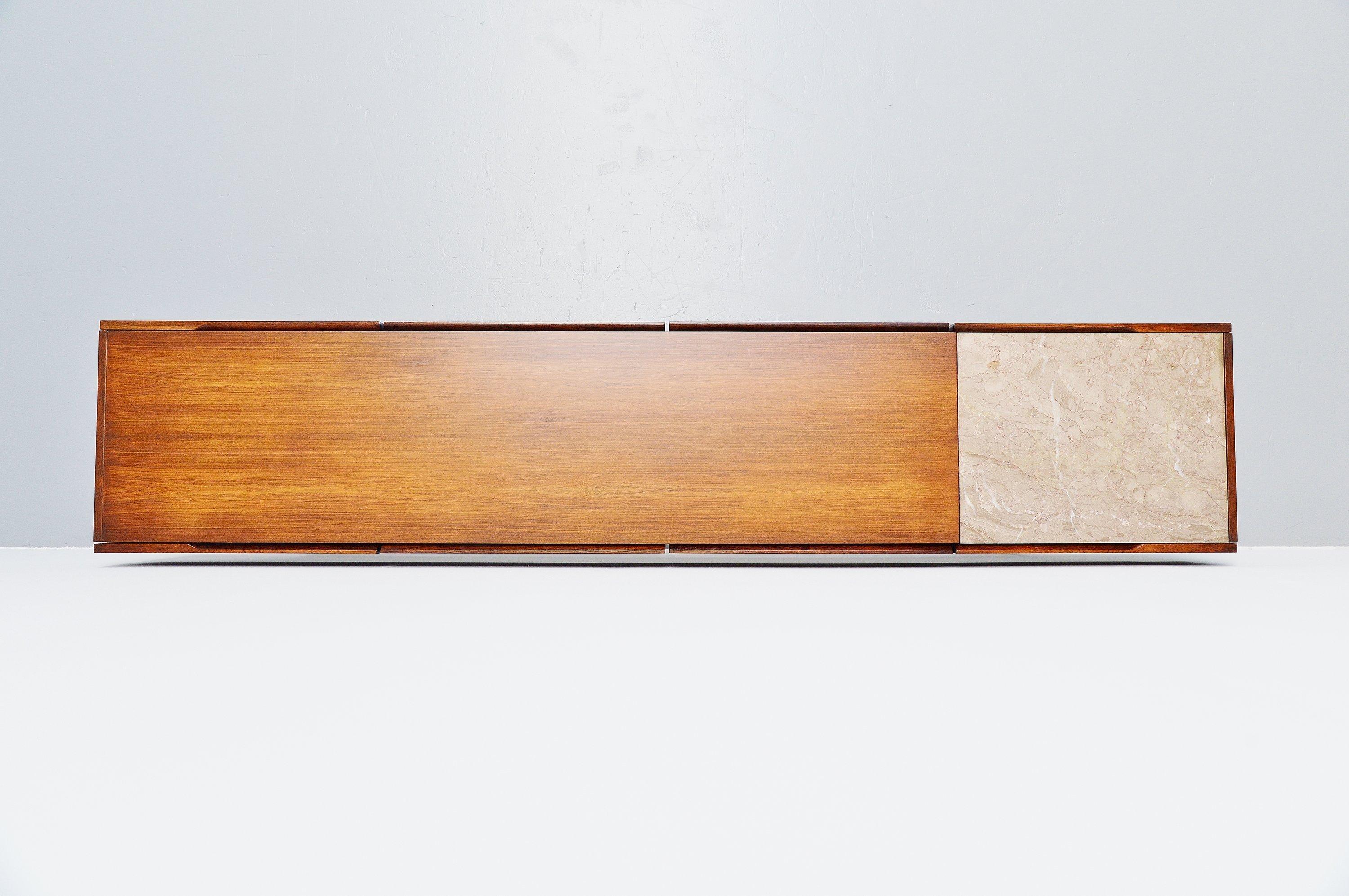 Dutch Rudolf Bernd Glatzel Sideboard Double Sided Fristho, 1962