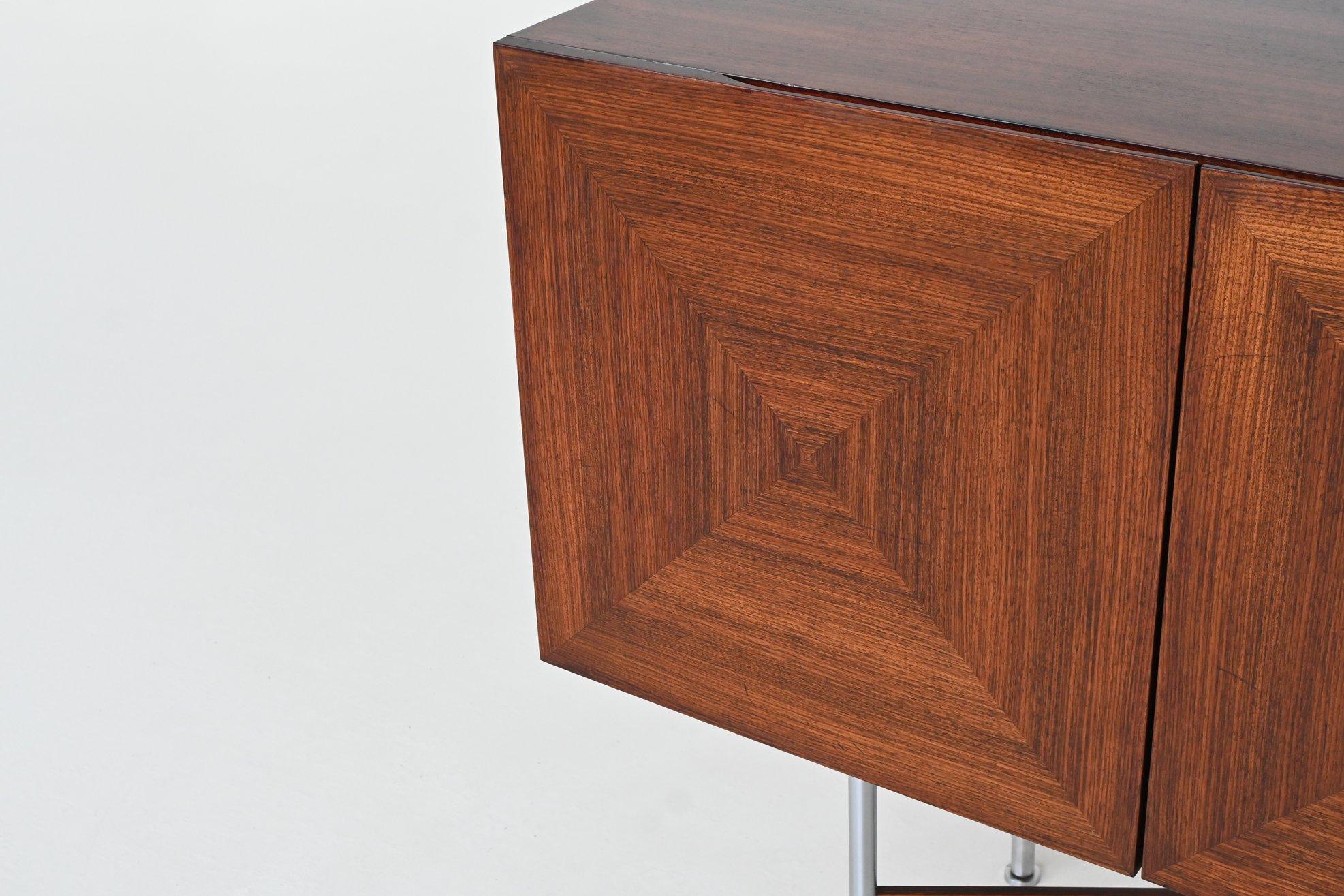 Rudolf Bernd Glatzel sideboard GLR-230 in rosewood Fristho Netherlands 1962 For Sale 3