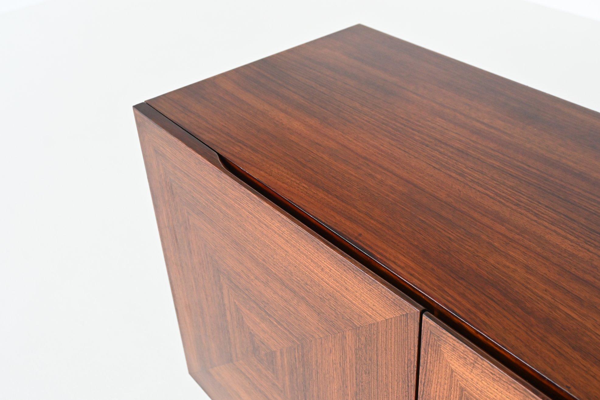 Rudolf Bernd Glatzel sideboard GLR-230 in rosewood Fristho Netherlands 1962 For Sale 4