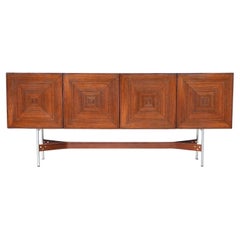 Rudolf Bernd Glatzel sideboard GLR-230 in rosewood Fristho Netherlands 1962