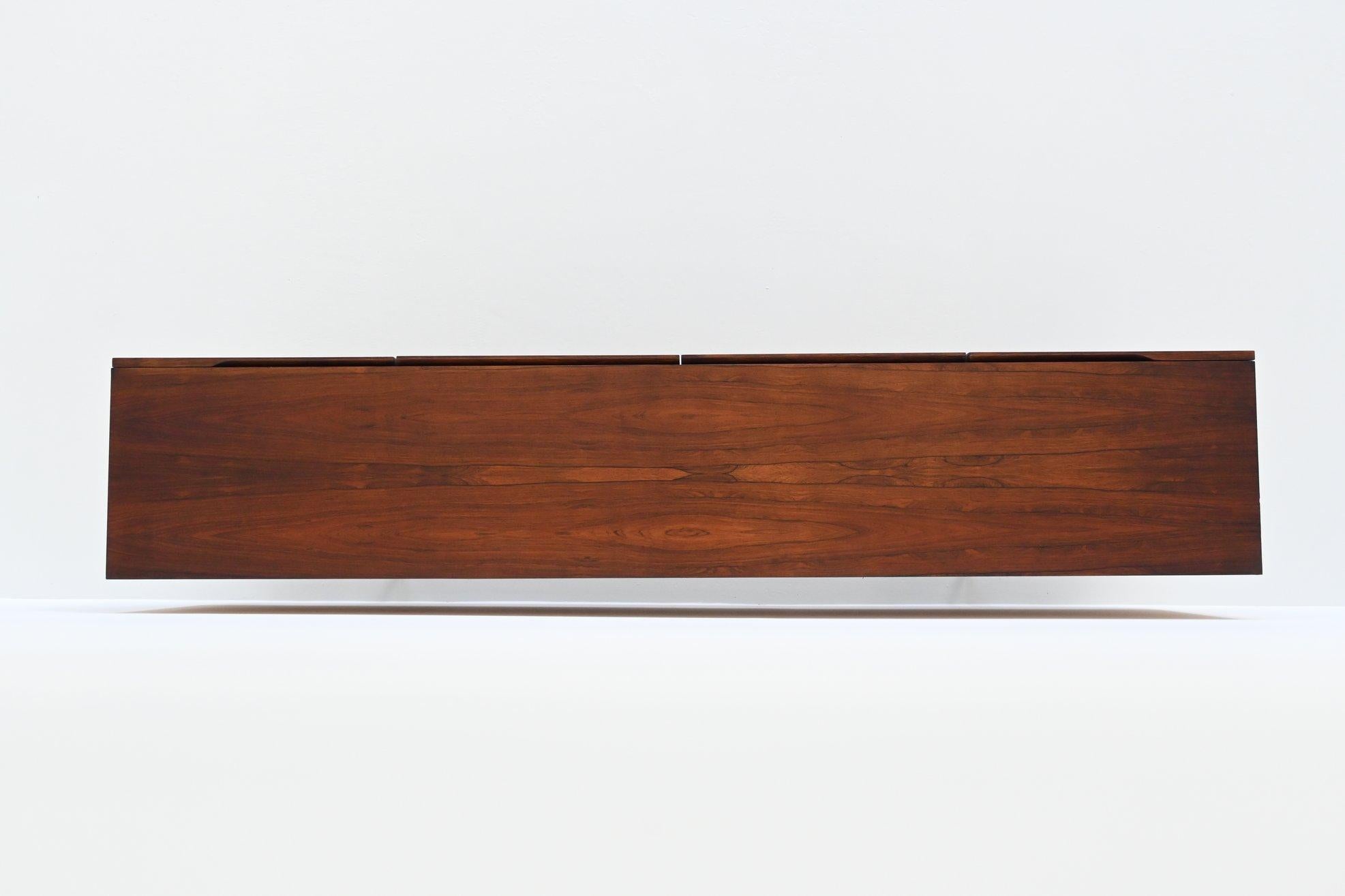 Rudolf Bernd Glatzel sideboard in rosewood Fristho Franeker The Netherlands 1960 9