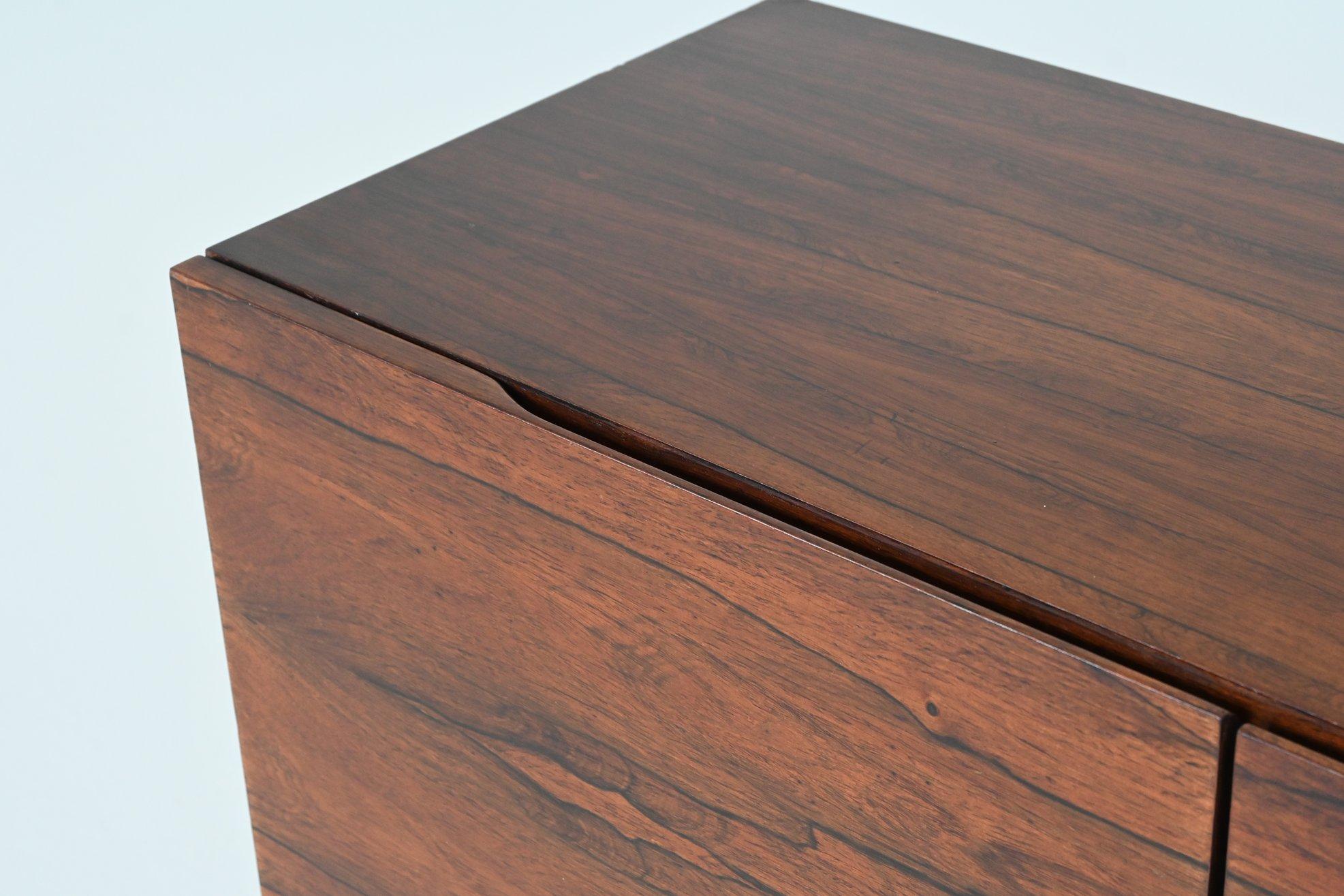 Rudolf Bernd Glatzel sideboard in rosewood Fristho Franeker The Netherlands 1960 1