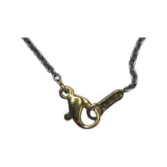 Rudolf Erdel Platinum 18K Yellow Gold "Running Man" Necklace