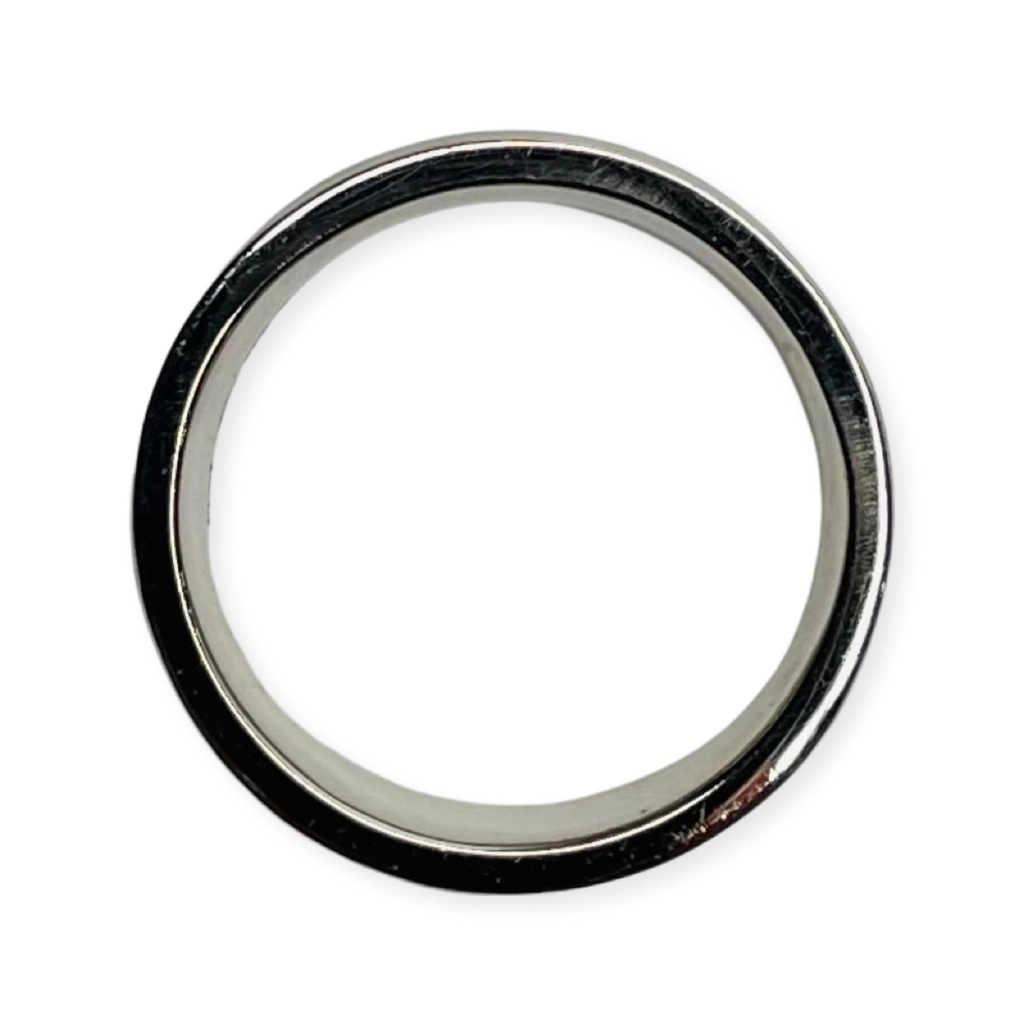 Rudolf Erdel Platin-Ehering im Zustand „Neu“ im Angebot in Kirkwood, MO