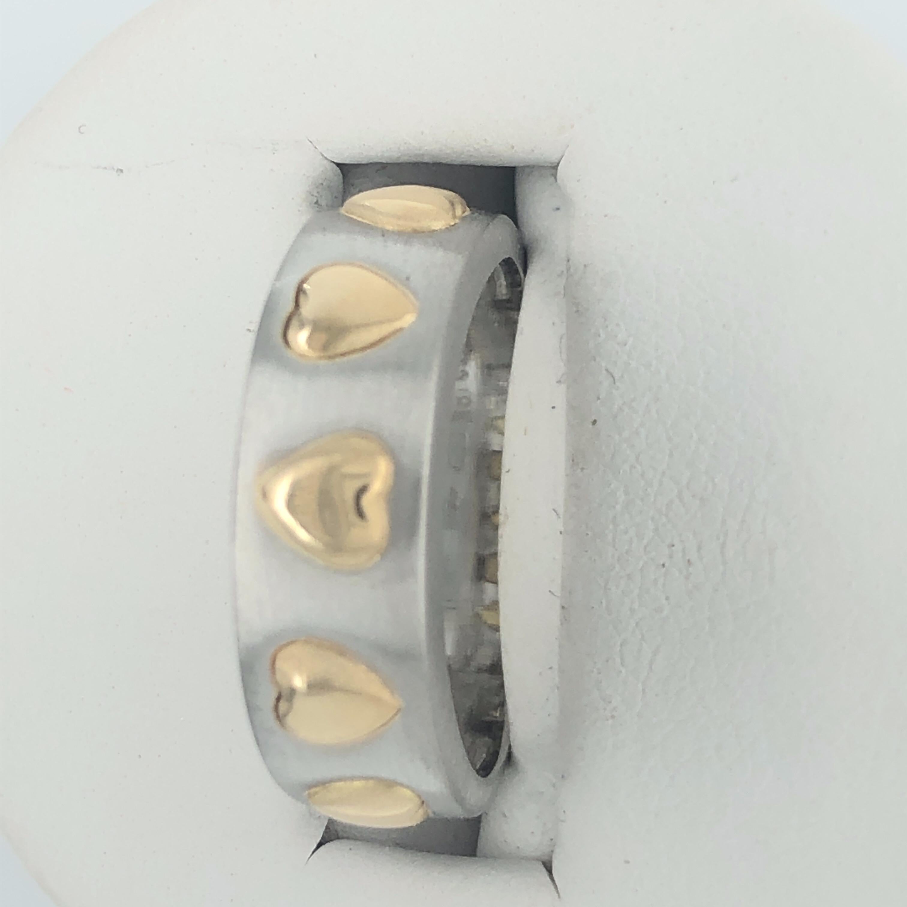 Rudolf Erdel Platinum Yellow Gold Ring and Bangle Bracelet 4