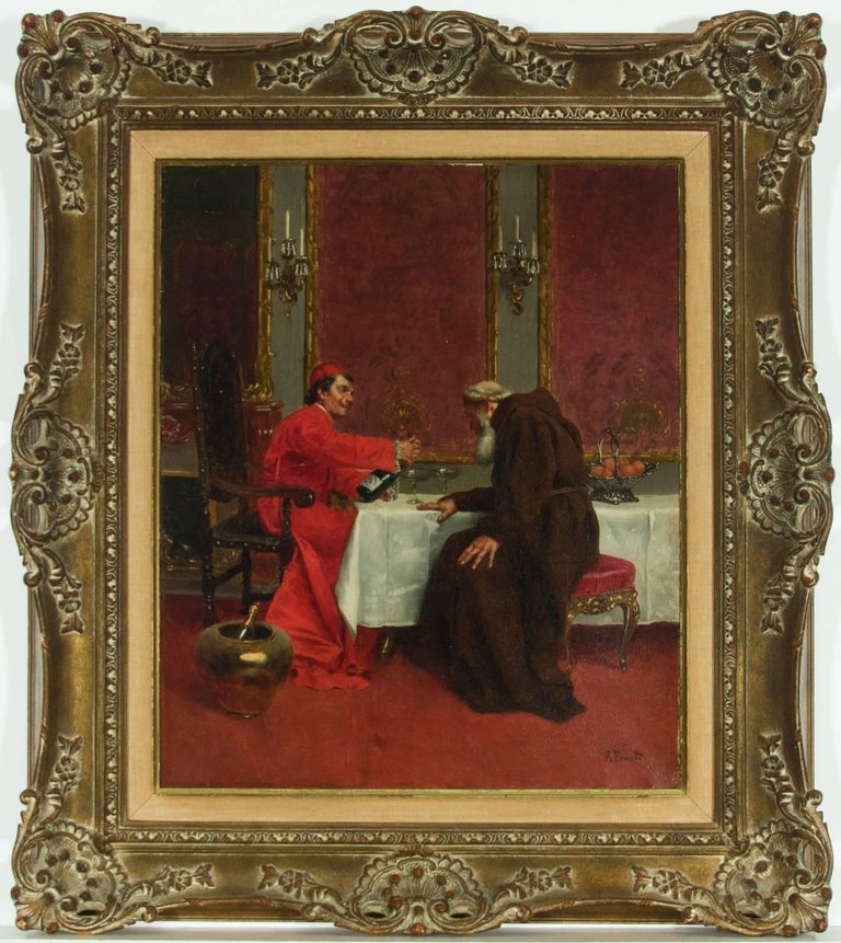 Rudolf Ernst Rudolf Ernst (1854 1932) Signed French Austrian Oil
