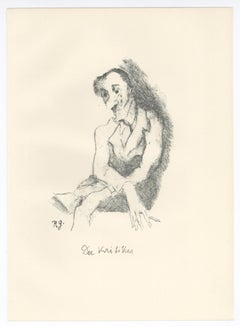 "Der Kritiker" original lithograph