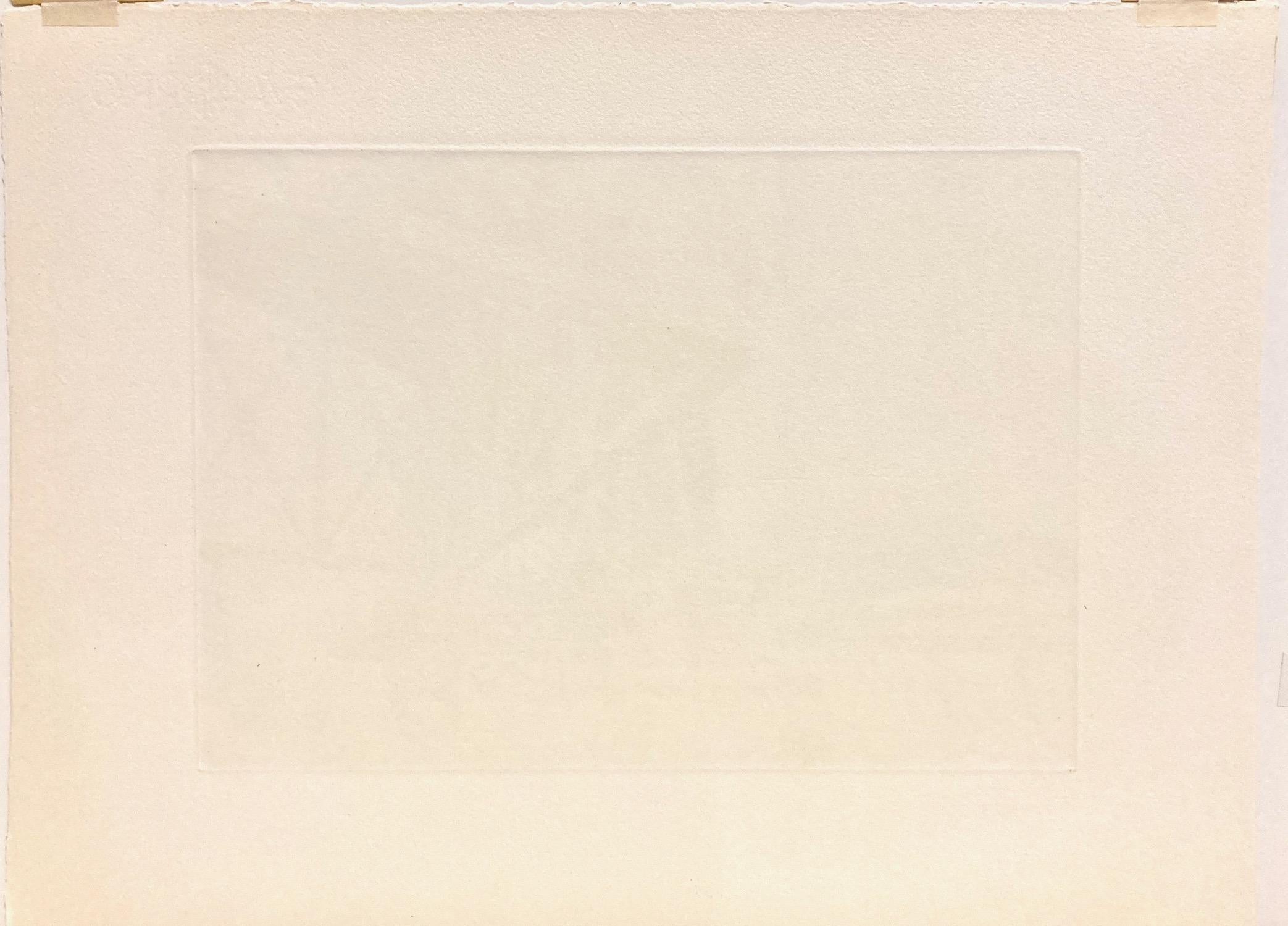 Rudolf Häsler, The El, 1981, gravure au pointillé en vente 1
