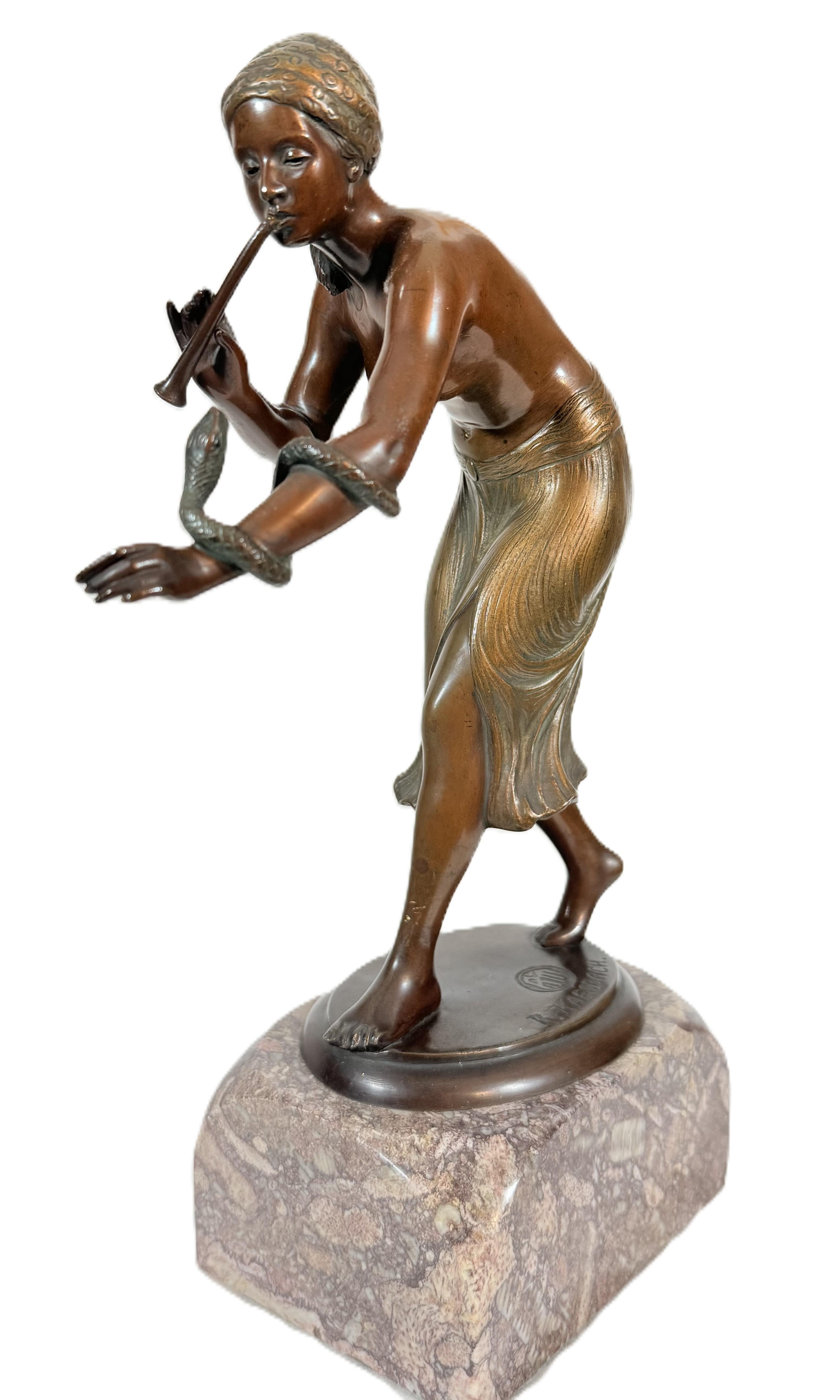 Rudolf KAESBACH (1873-1955) Bronze Jugendstil im Angebot 2