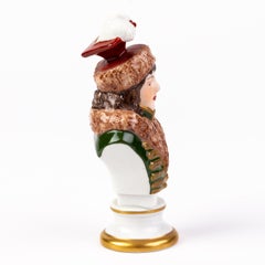 Rudolf Kämmer of Volkstedt Porcelain Napoleonic Bust Soldier