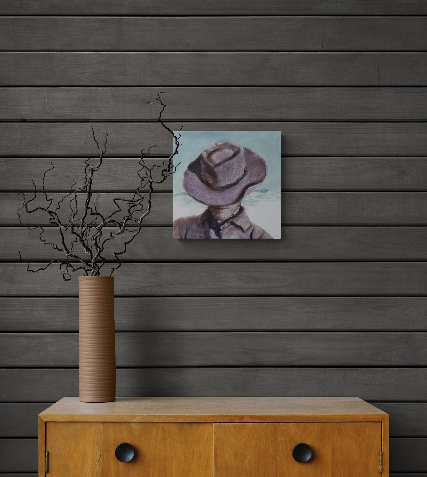 Film Still n° 4 (portrait, western movie, cowboy, chapeau, ombre, art monochrome) en vente 1