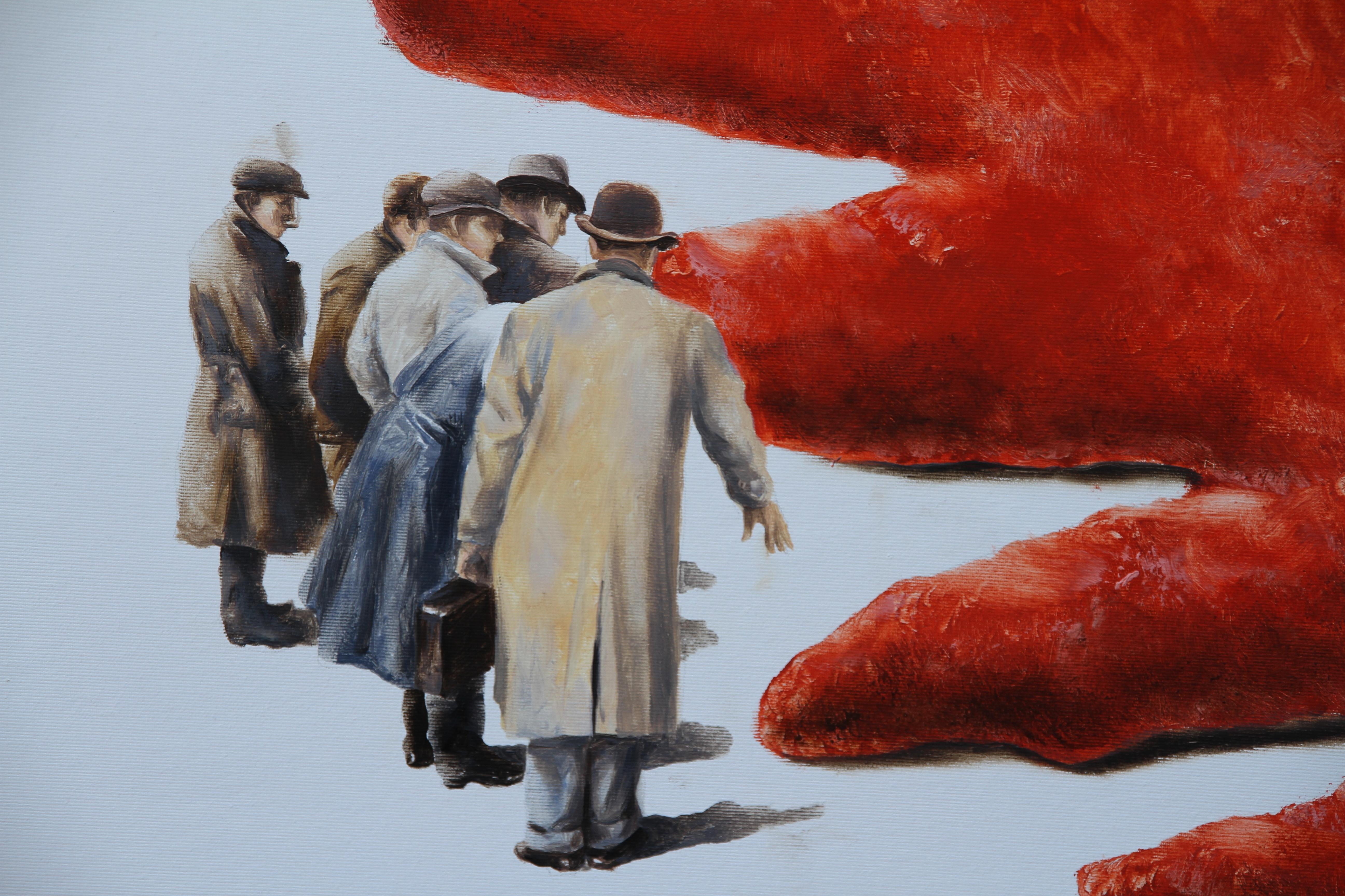 Indagine II - Painting Surrealismo di Rudolf Kosow