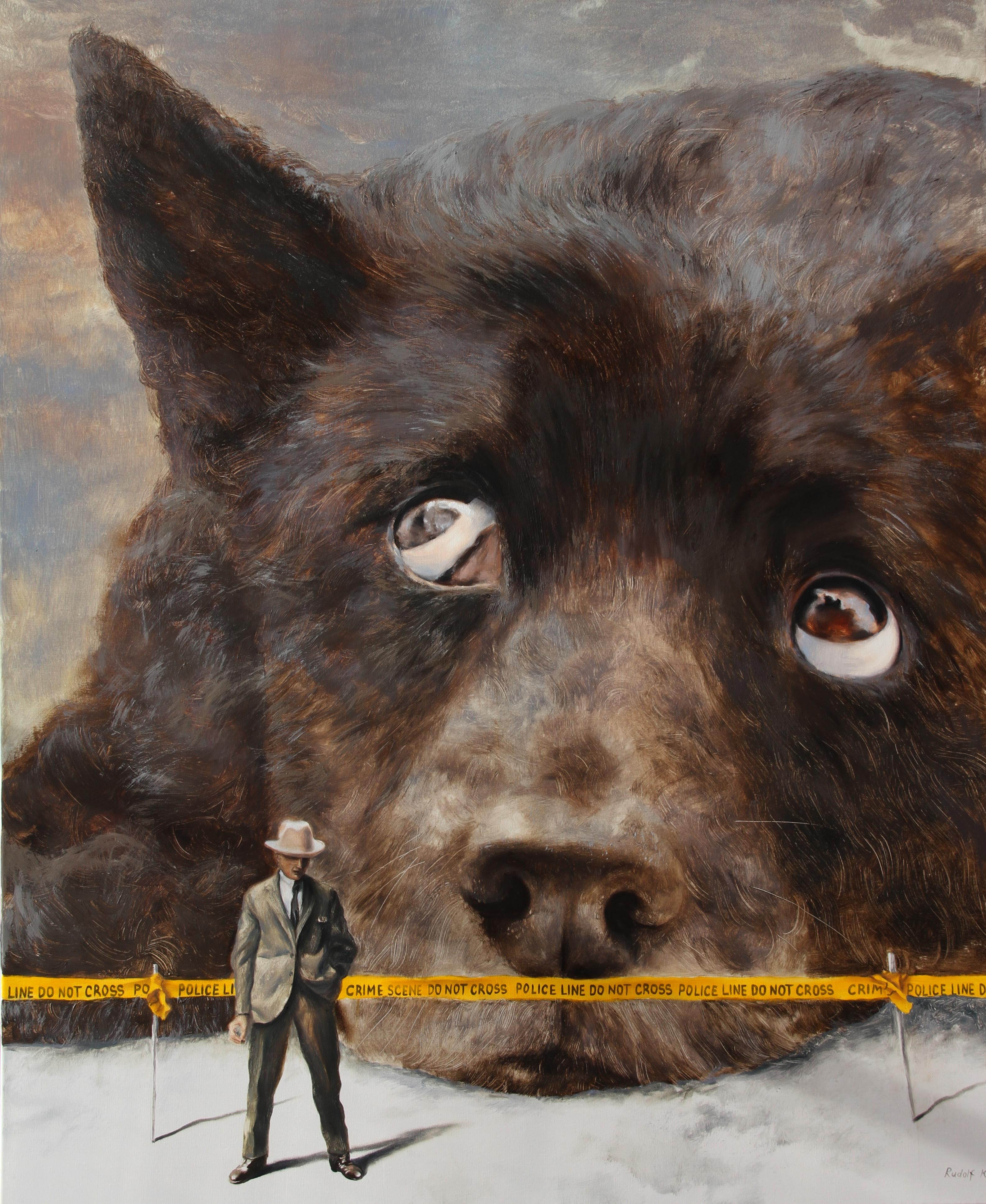 Rudolf Kosow Animal Painting - Phenomenon