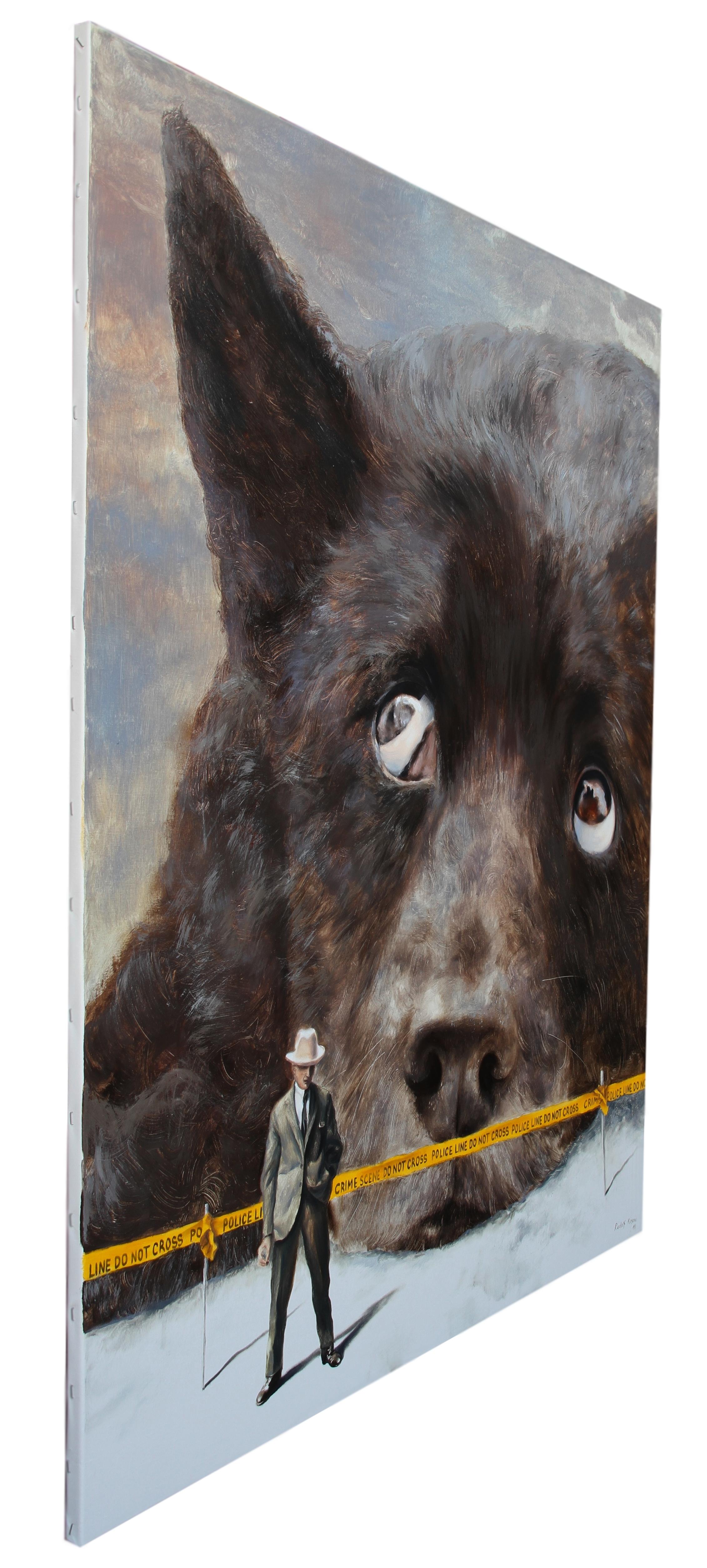 Fenómeno II - Painting Surrealista de Rudolf Kosow
