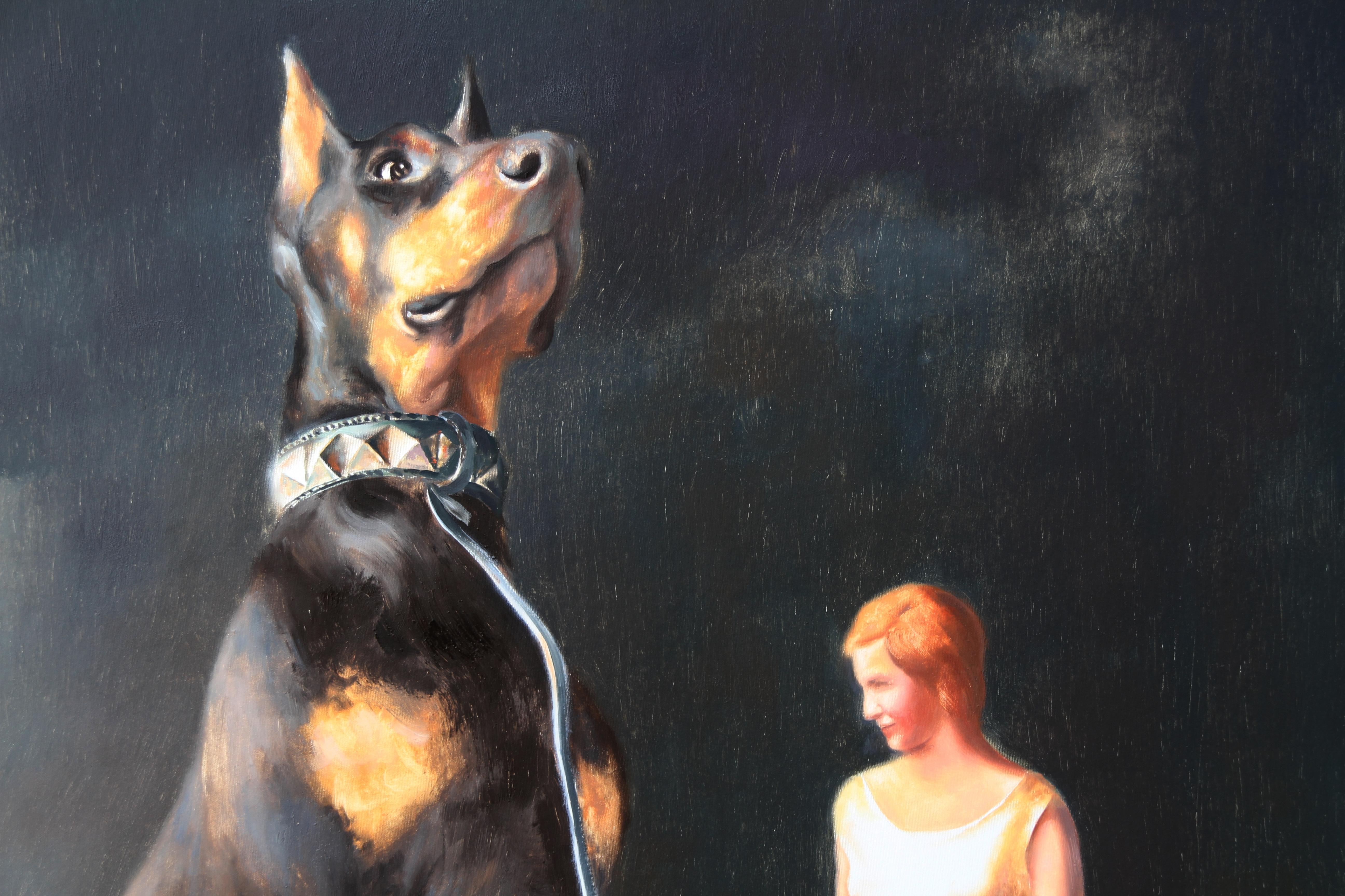 Protettrice II - Painting di Rudolf Kosow