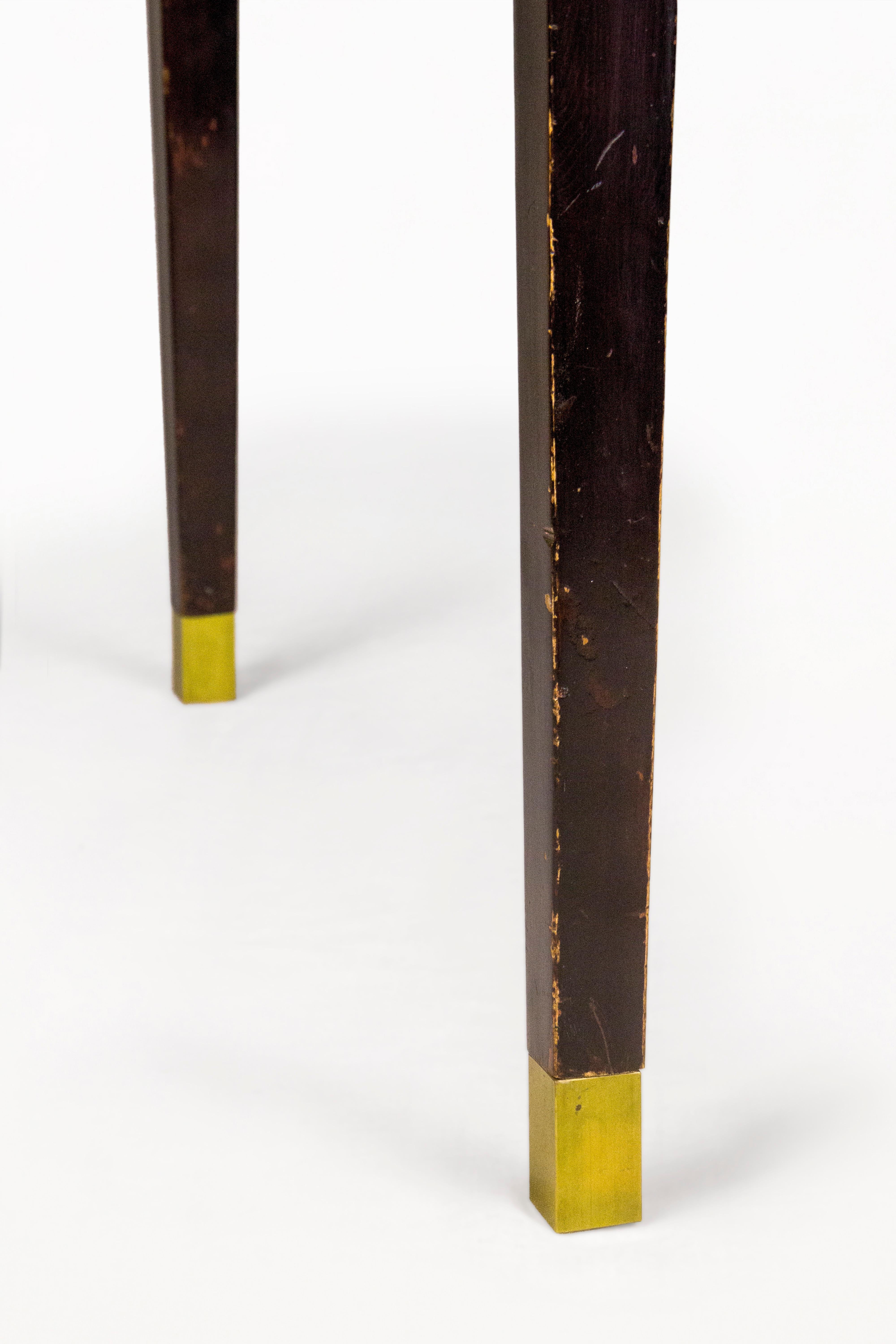 20ième siècle Table centrale Rudolf Lorenz pour Lorenz Mobel, vers 1920, Autriche en vente