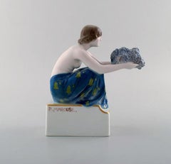 Rudolf Marcuse for Rosenthal, Rare Art Deco Figure