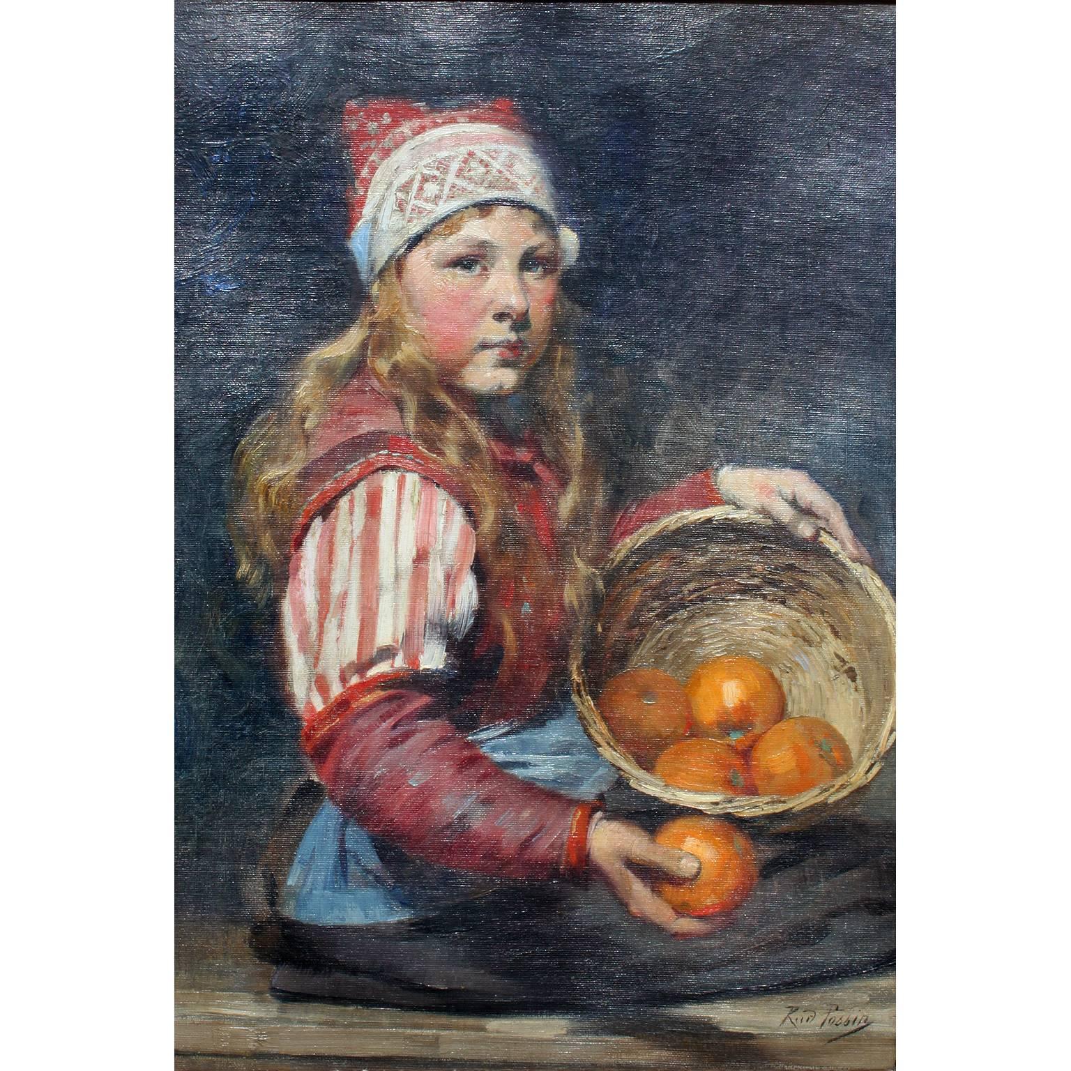 Rudolf Possin (German, 1861-1922) a fine German 19th century oil on canvas 
