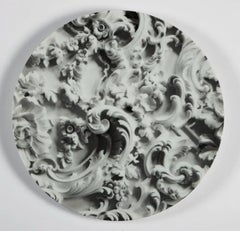 Ed. limitada Plato de porcelana Art Production Fund (Firmado a mano por Rudolf Stingel)