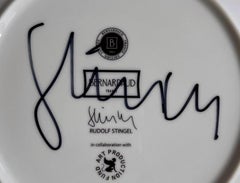 Rudolf Stingel - Limited Edition porcelain Plate (Hand Signed by Rudolf Stingel)