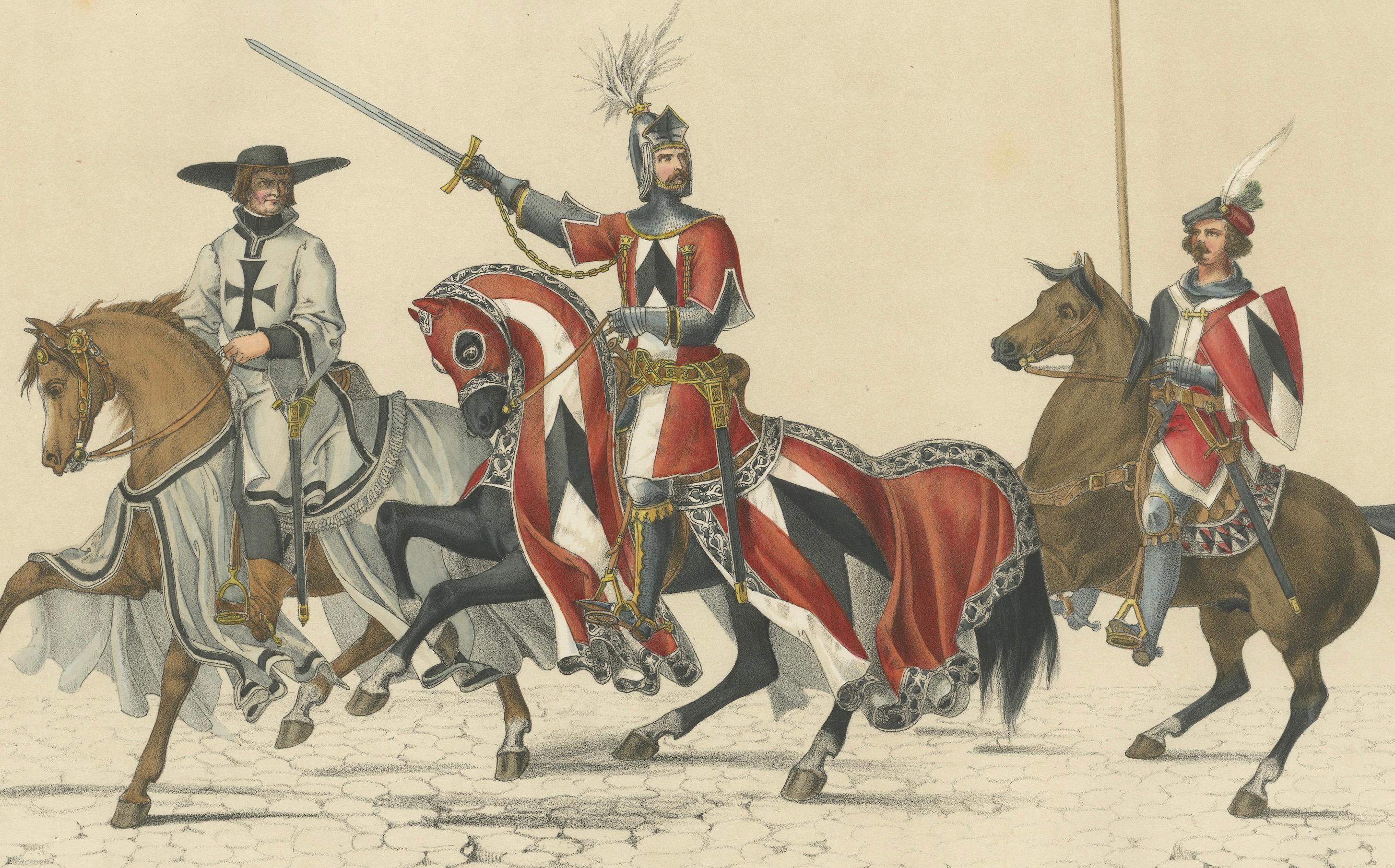 Rudolf von Erlach führte die Schweiz in die Grand Festival Procession,  1855 im Angebot 1